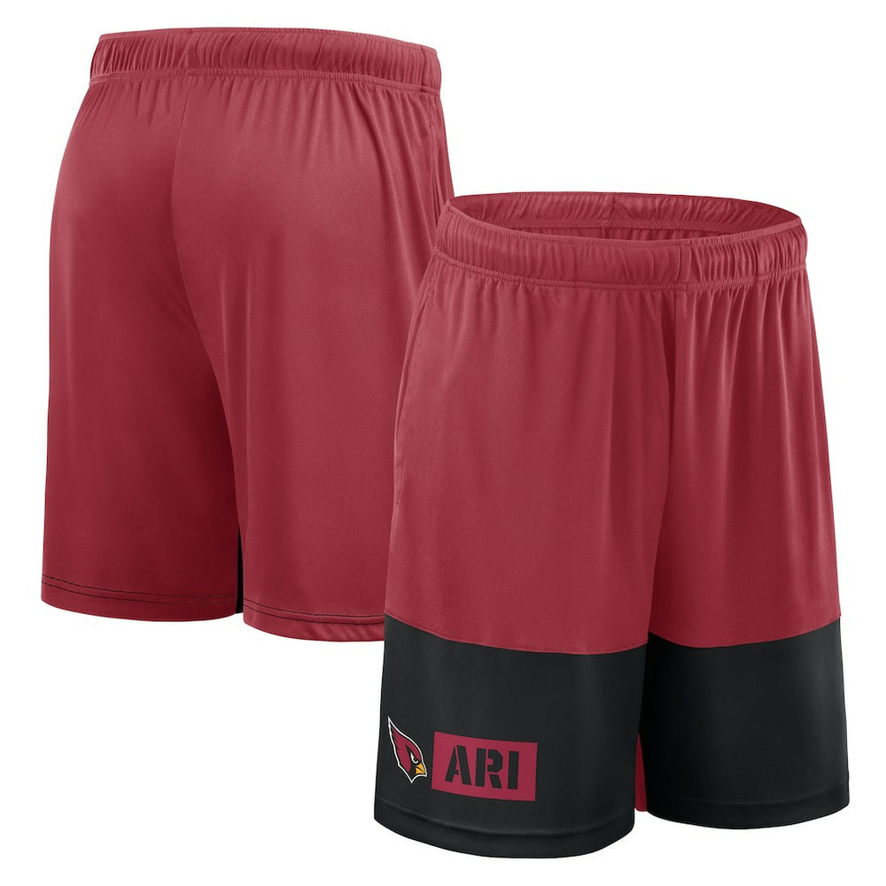 Arizona Cardinals Logo Athletic Best of the Best Shorts Cardinal | NFL
