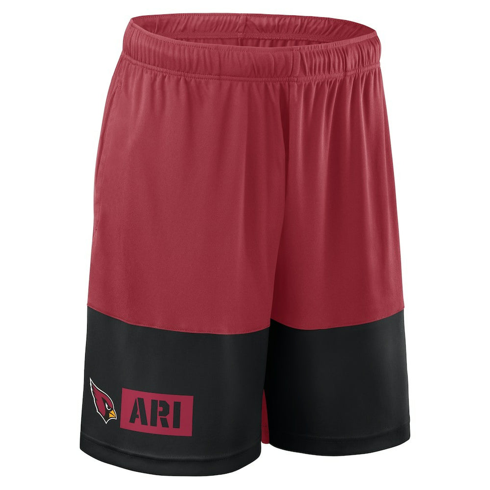 Arizona Cardinals Logo Athletic Best of the Best Shorts Cardinal | NFL