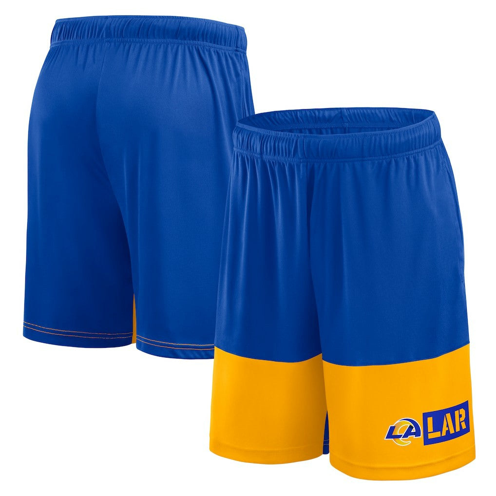 Los Angeles Rams Logo Athletic Best of the Best Shorts Royal | NFL