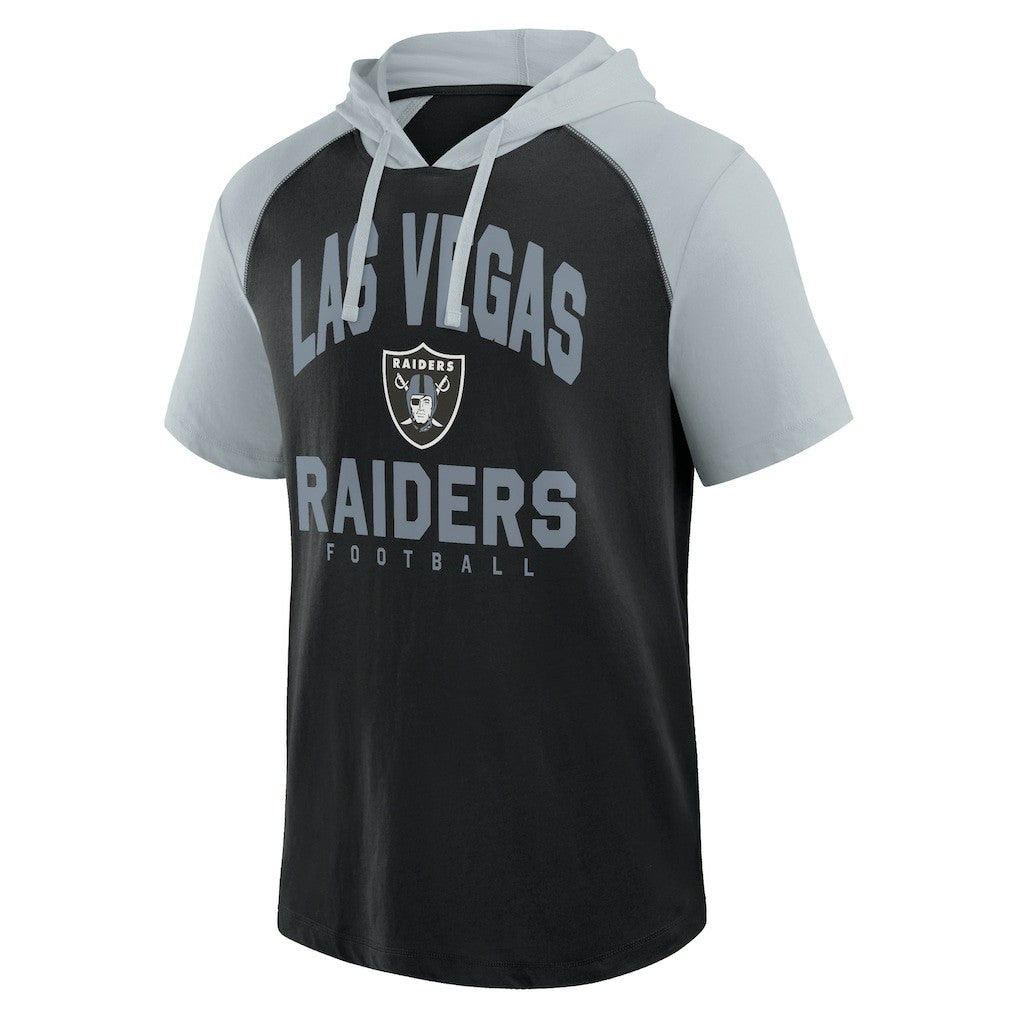 Las Vegas Raiders Logo Athletic Prime Hoodie T-Shirt Black | NFL