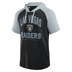 Las Vegas Raiders Logo Athletic Prime Hoodie T-Shirt Black | NFL