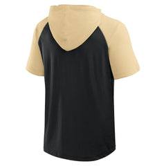New Orleans Saints Logo Athletic Prime Hoodie T-Shirt Black | NFL