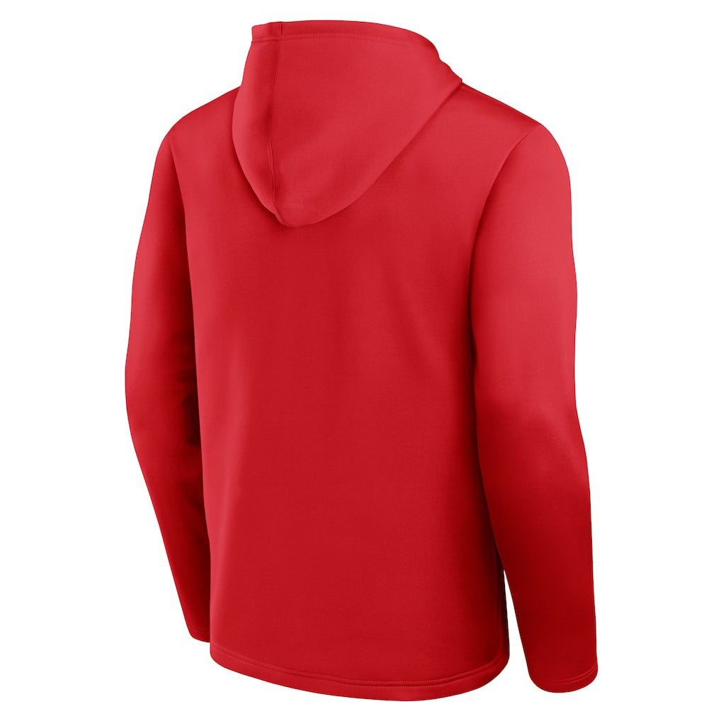 Kansas City Chiefs Logo Athletic Head Start Pullover Hoodie Red | NFL