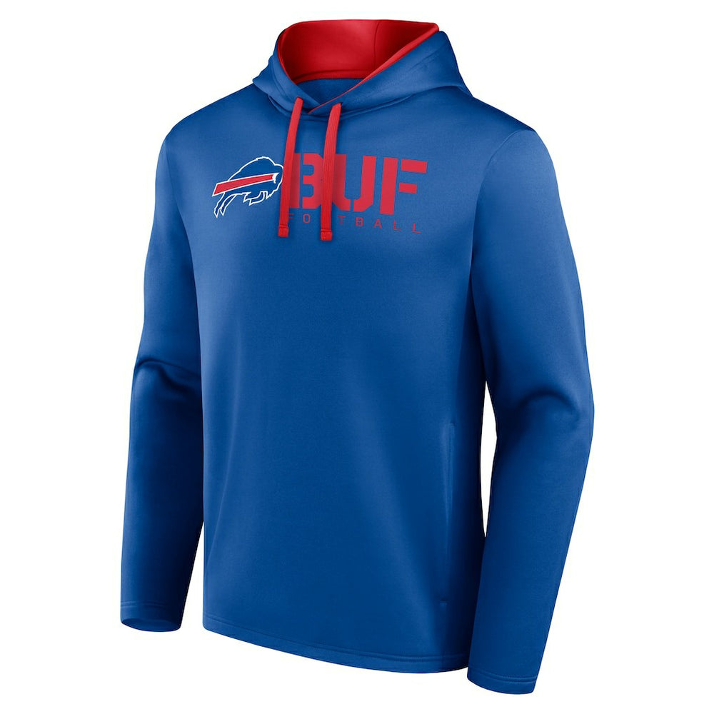Buffalo Bills Logo Athletic Head Start Pullover Hoodie Royal | NFL