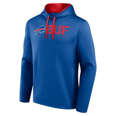 Buffalo Bills Logo Athletic Head Start Pullover Hoodie Royal | NFL