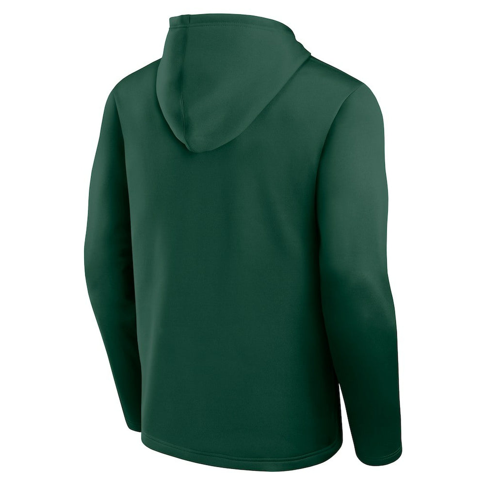 Green Bay Packers Logo Athletic Head Start Pullover Hoodie Green | NFL