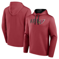 Arizona Cardinals Logo Athletic Head Start Pullover Hoodie Cardinal | NFL