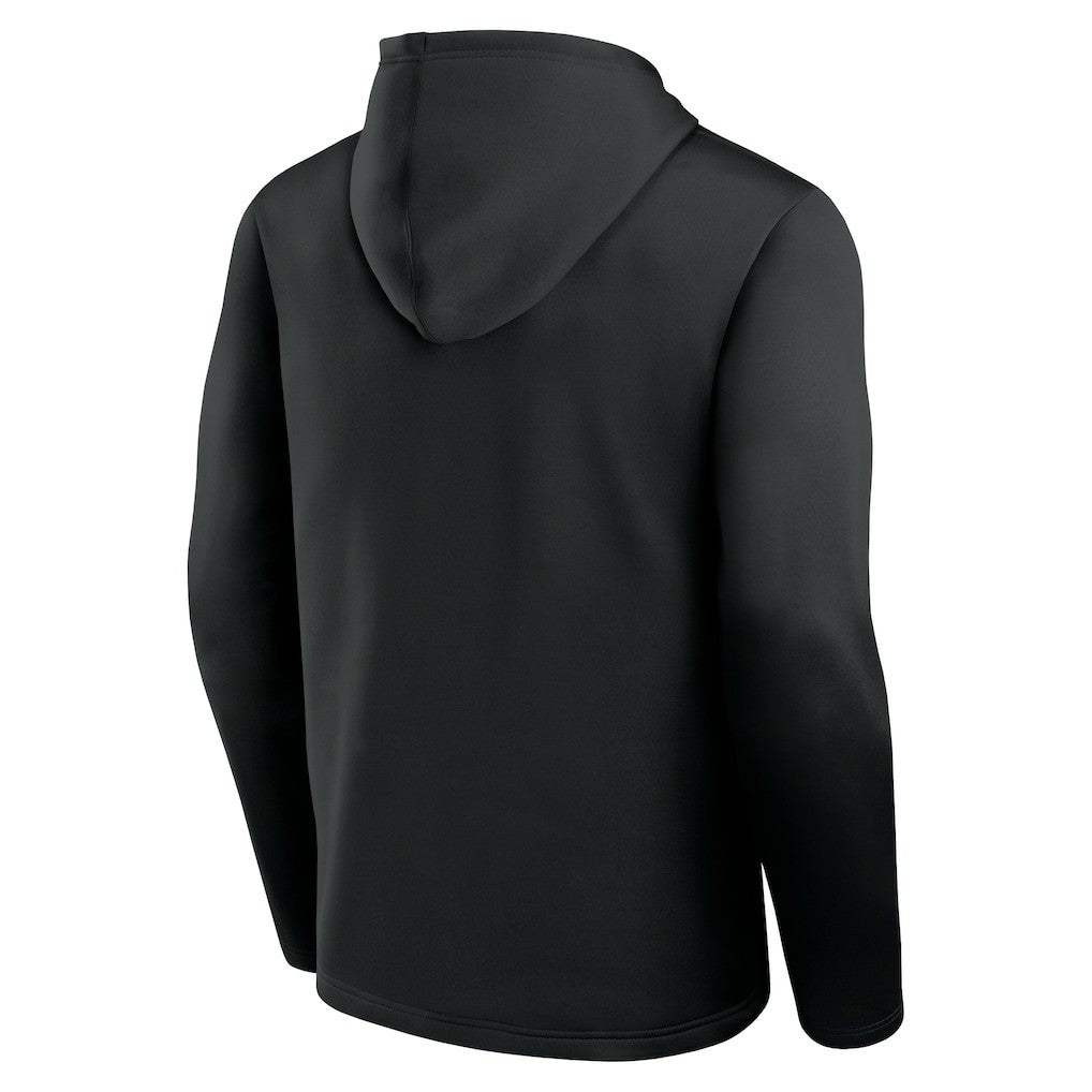 Las Vegas Raiders Logo Athletic Head Start Pullover Hoodie Black | NFL