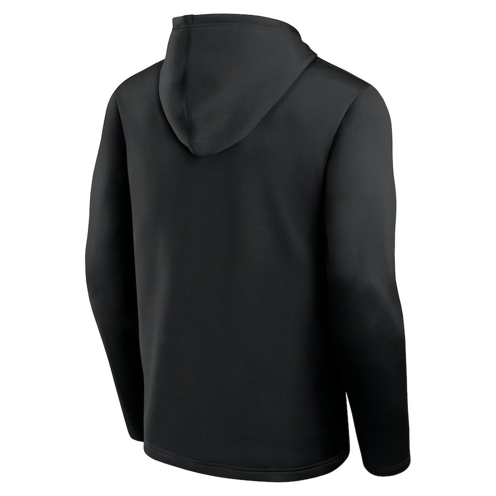 Las Vegas Raiders Logo Athletic Head Start Pullover Hoodie Black | NFL