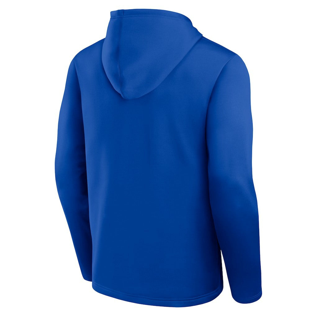 Los Angeles Rams Logo Athletic Head Start Pullover Hoodie Royal | NFL