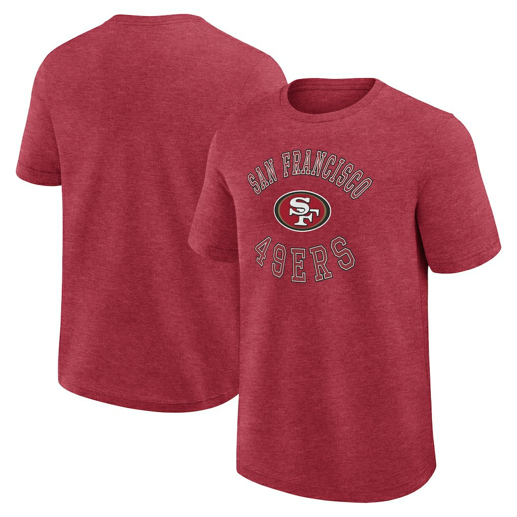 San Francisco 49ers Logo Athletic Success T-Shirt Scarlet | NFL