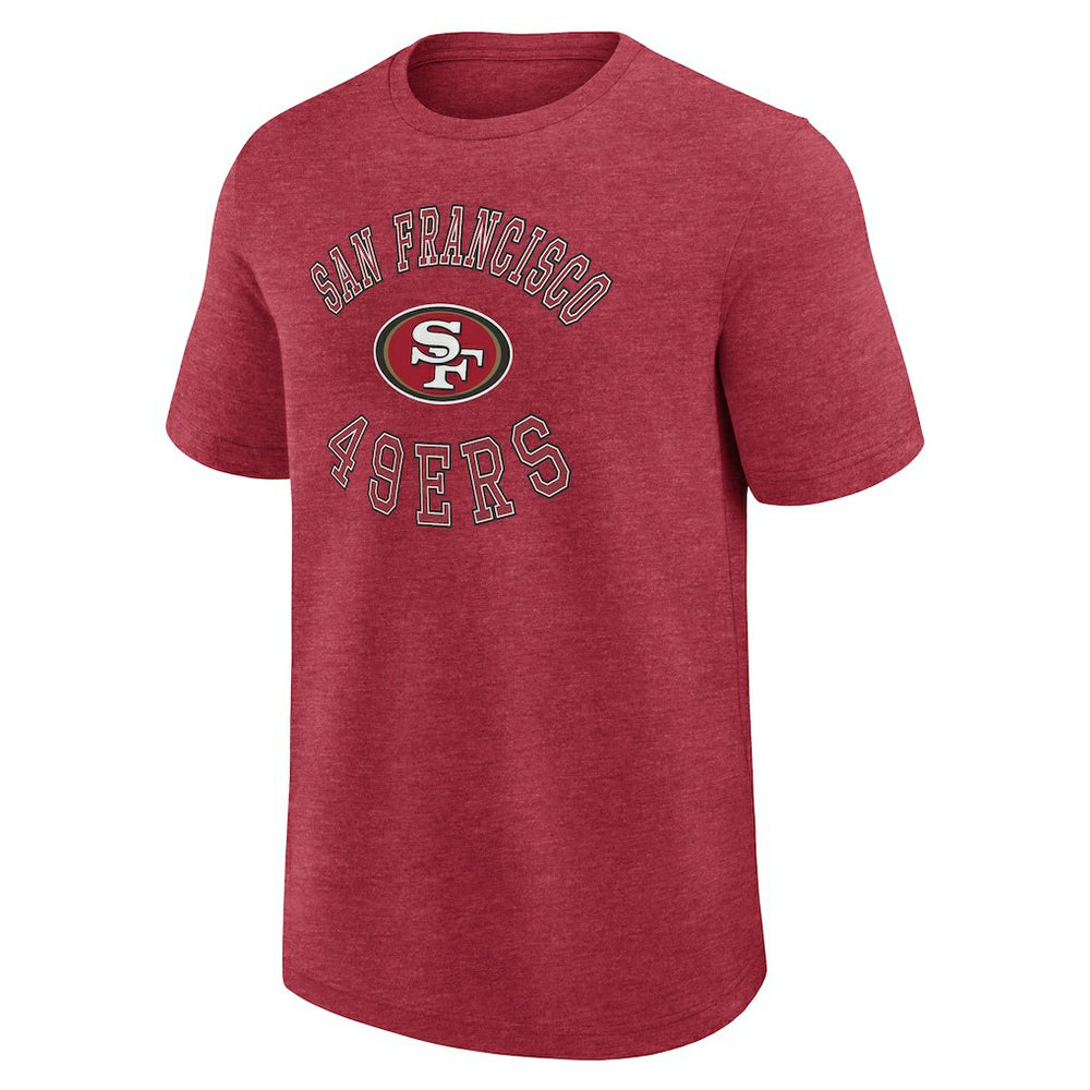 San Francisco 49ers Logo Athletic Success T-Shirt Scarlet | NFL