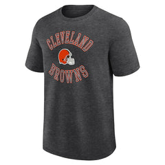 Cleveland Browns Logo Athletic Success T-Shirt Heather Charcoal | NFL