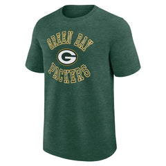 Green Bay Packers Logo Athletic Success T-Shirt Heather Green | NFL