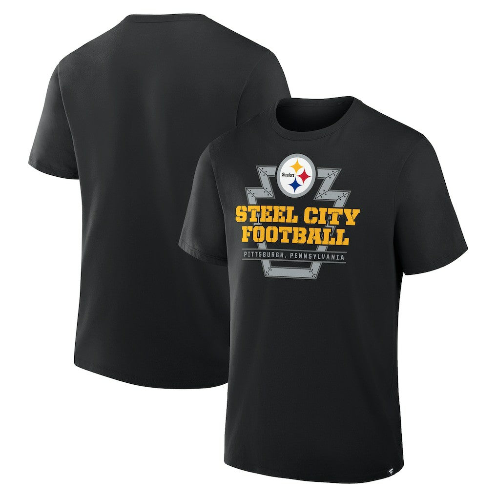 Pittsburgh Steelers Hometown True Favorite T-Shirt Black | Fanatics