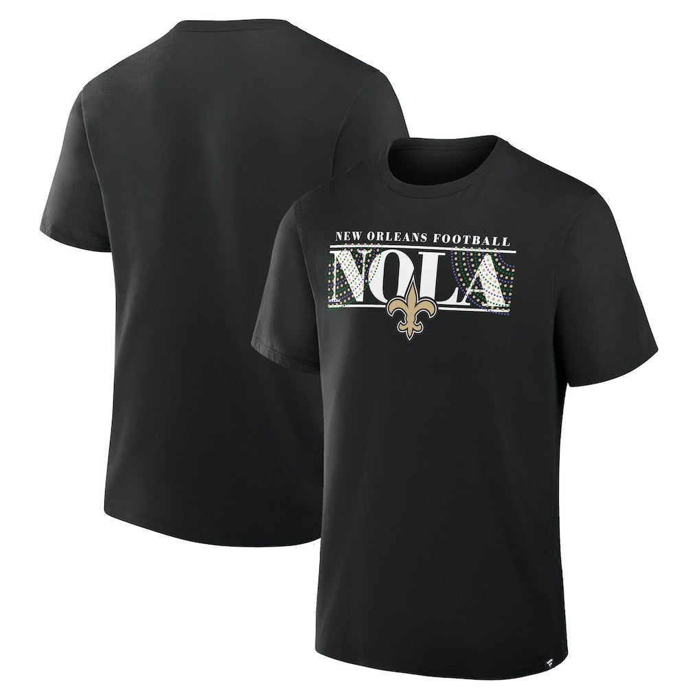 New Orleans Saints Hometown True Favorite T-Shirt Black | Fanatics