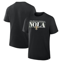 New Orleans Saints Hometown True Favorite T-Shirt Black | Fanatics