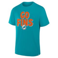 Miami Dolphins Hometown True Favorite T-Shirt Aqua | Fanatics