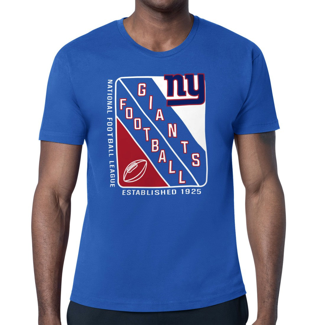 New York Giants Starter Shield Logo T-Shirt Royal | NFL