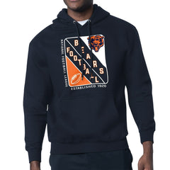 Chicago Bears Starter Shield Logo Pullover Hoodie Navy | NFL