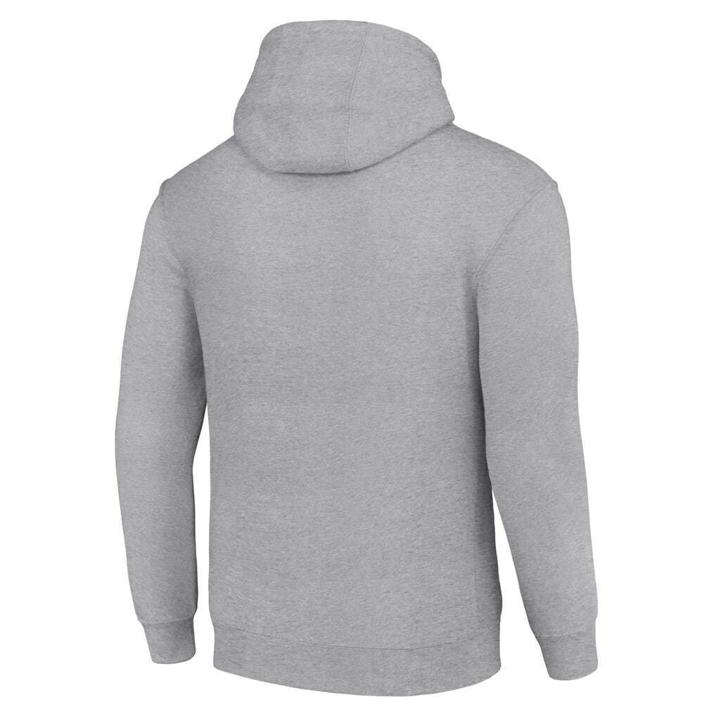 Minnesota Vikings Starter Shield Logo Pullover Hoodie Heather Gray | NFL