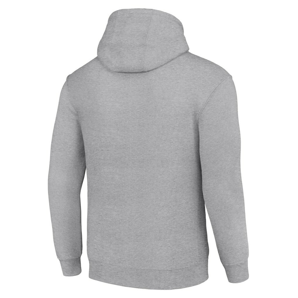 Minnesota Vikings Starter Shield Logo Pullover Hoodie Heather Gray | NFL
