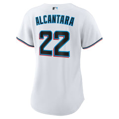 Sandy Alcantara Miami Marlins Nike Women's Home Replica Player Jersey - MLB