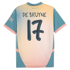 Kevin De Bruyne Manchester City 2024/25 Fourth Replica Player Jersey Blue | Puma discount