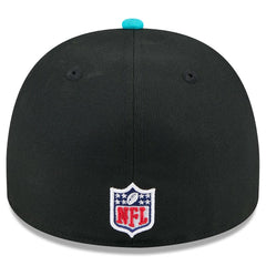 Miami Dolphins New Era 2025 NFL Draft On Stage A-Frame 59FIFTY Fitted Hat Black/Aqua | NFL
