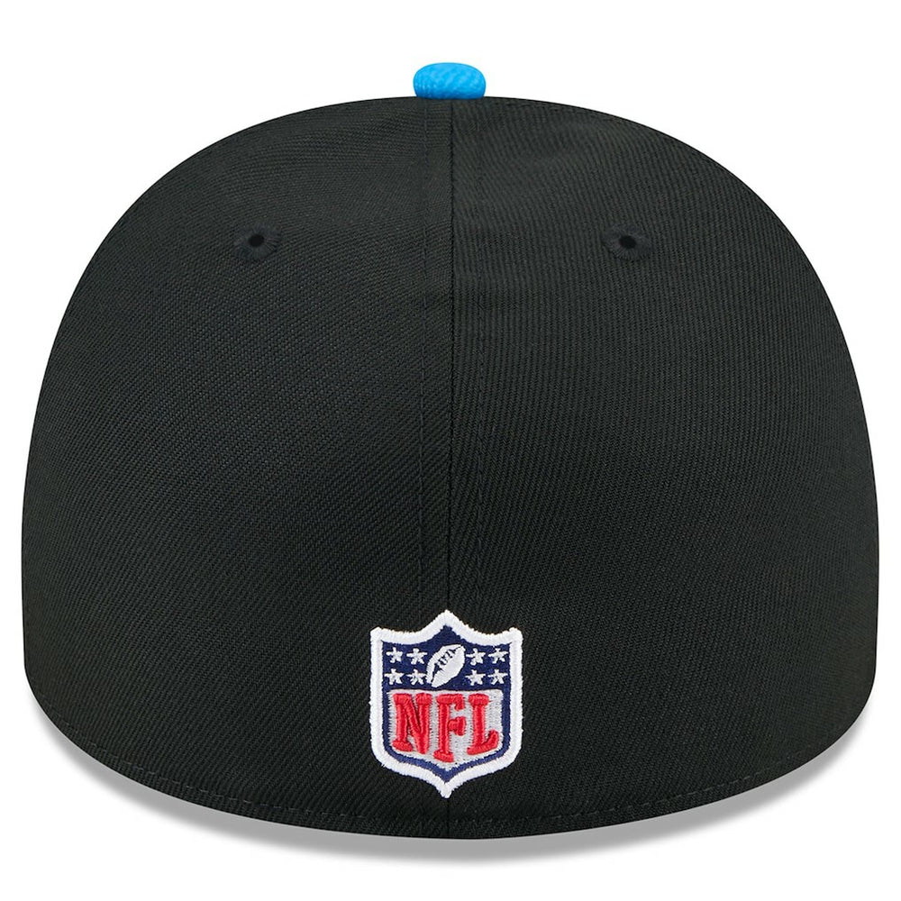 Detroit Lions New Era 2025 NFL Draft On Stage A-Frame 59FIFTY Fitted Hat Black/Blue | NFL
