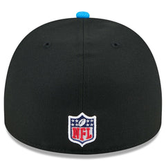 Detroit Lions New Era 2025 NFL Draft On Stage A-Frame 59FIFTY Fitted Hat Black/Blue | NFL
