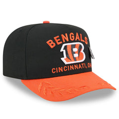 Cincinnati Bengals New Era 2025 NFL Draft On Stage A-Frame 59FIFTY Fitted Hat Black/Orange | NFL