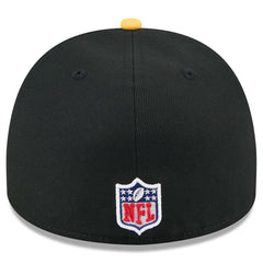 Pittsburgh Steelers New Era 2025 NFL Draft On Stage A-Frame 59FIFTY Fitted Hat Black/Gold | NFL