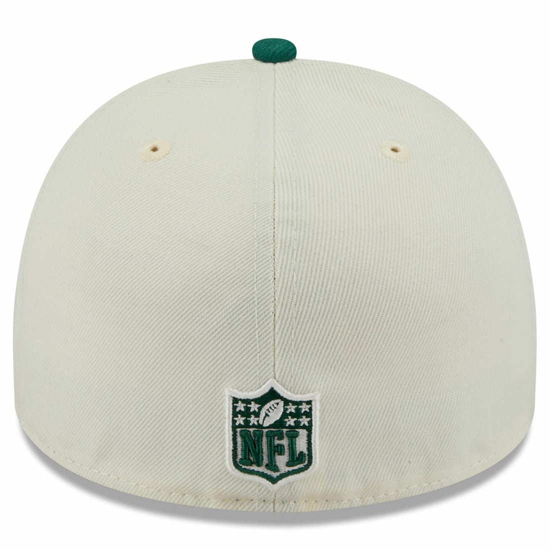 New York Jets New Era 2025 NFL Draft A-Frame 59FIFTY Fitted Hat Cream/Green | NFL