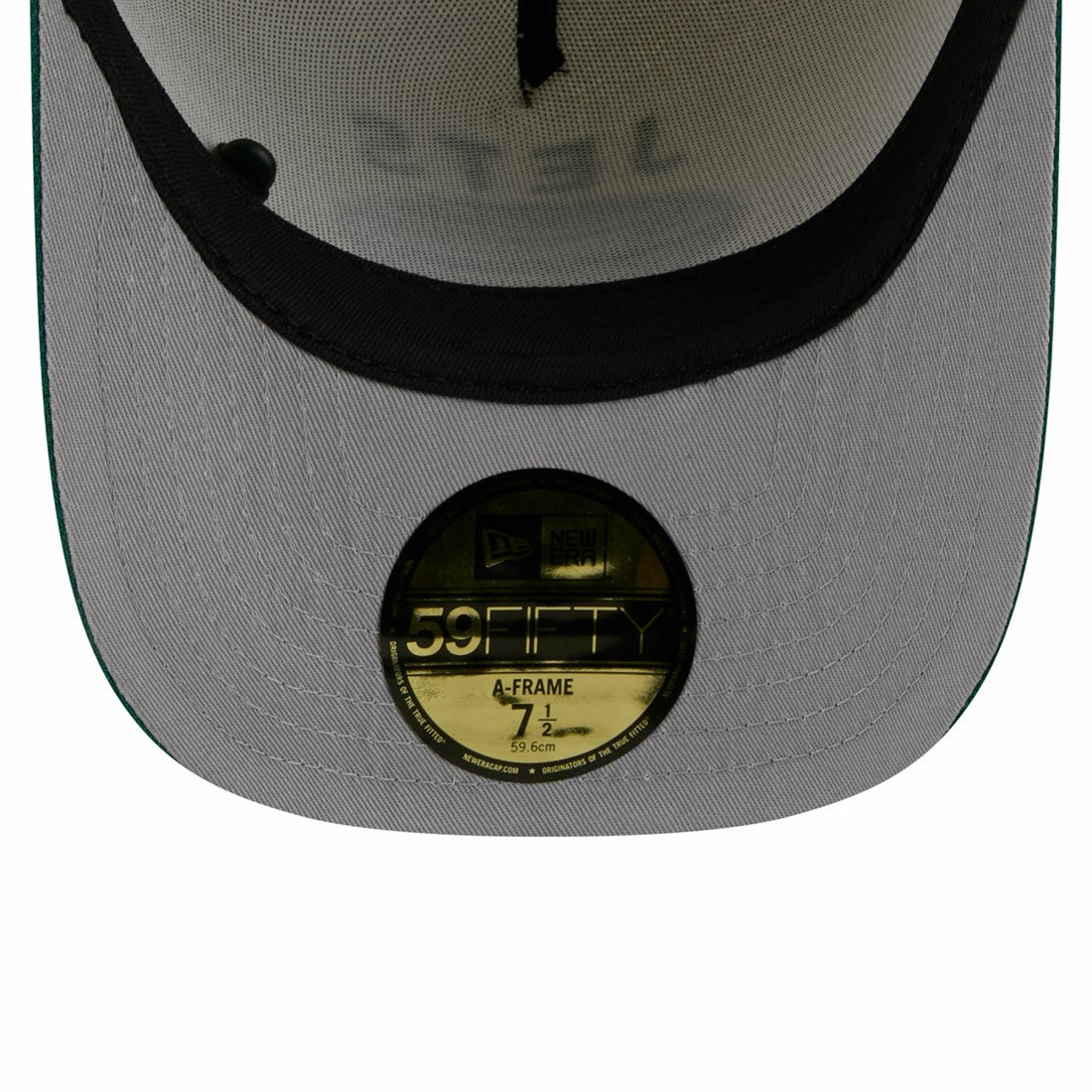 New York Jets New Era 2025 NFL Draft A-Frame 59FIFTY Fitted Hat Cream/Green | NFL