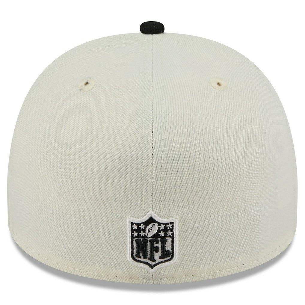 Cincinnati Bengals New Era 2025 NFL Draft A-Frame 59FIFTY Fitted Hat Cream/Black | NFL