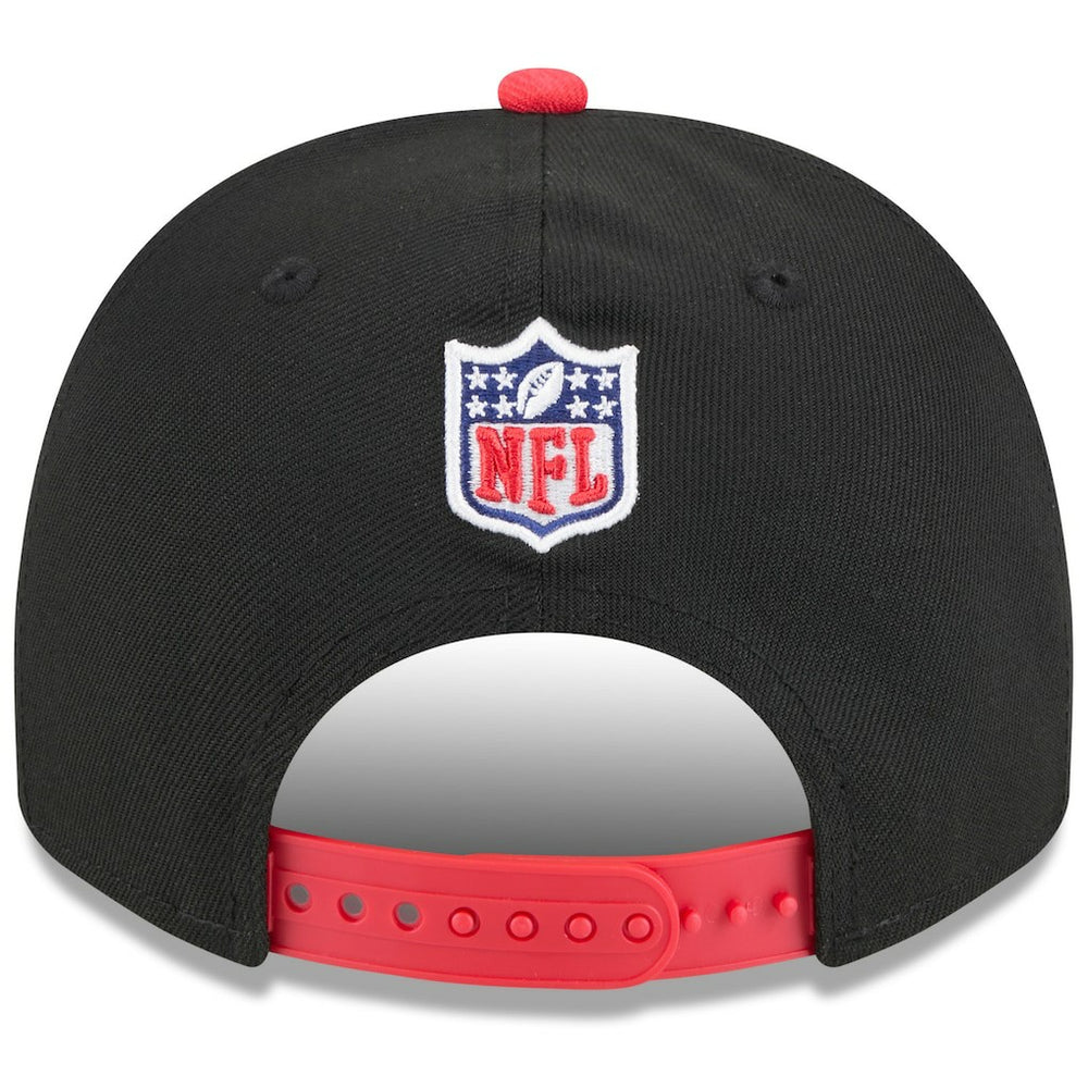 Kansas City Chiefs New Era 2025 NFL Draft A-Frame 9FIFTY Snapback Hat Black/Red | NFL
