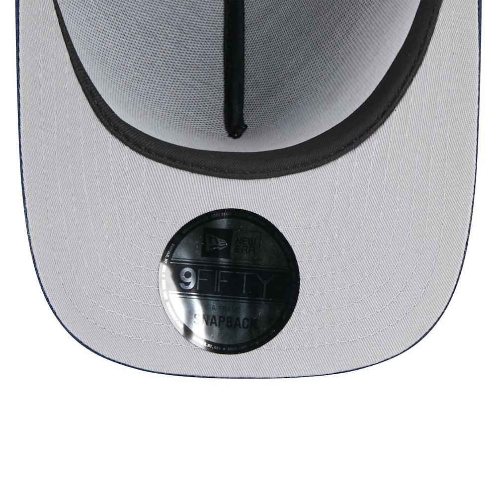 Seattle Seahawks New Era 2025 NFL Draft A-Frame 9FIFTY Snapback Hat Black/College Navy | NFL