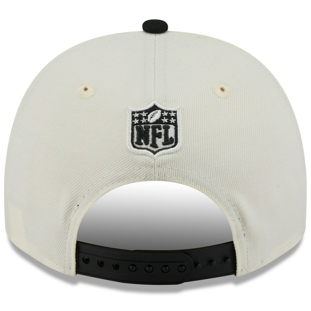 New Orleans Saints New Era 2025 NFL Draft A-Frame 9FIFTY Snapback Hat Cream/Black | NFL