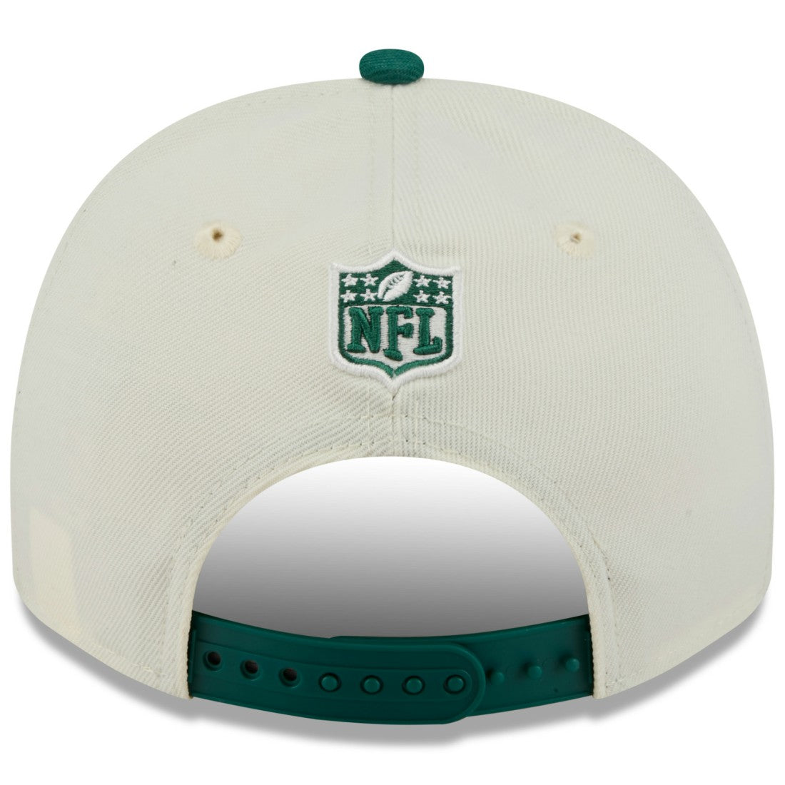 New York Jets New Era 2025 NFL Draft A-Frame 9FIFTY Snapback Hat Cream/Green | NFL