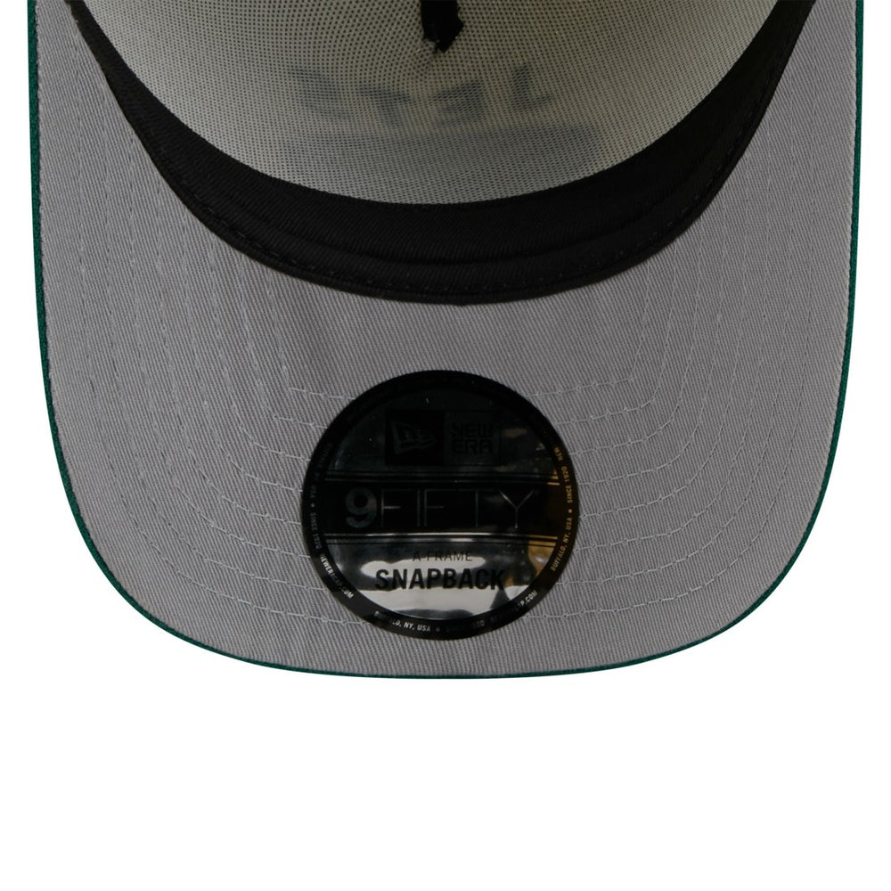 New York Jets New Era 2025 NFL Draft A-Frame 9FIFTY Snapback Hat Cream/Green | NFL