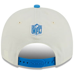 Detroit Lions New Era 2025 NFL Draft A-Frame 9FIFTY Snapback Hat Cream/Blue | NFL