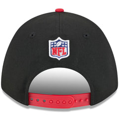 Kansas City Chiefs New Era 2025 NFL Draft 9FORTY A-Frame M-Crown Adjustable Hat Black/Red | NFL
