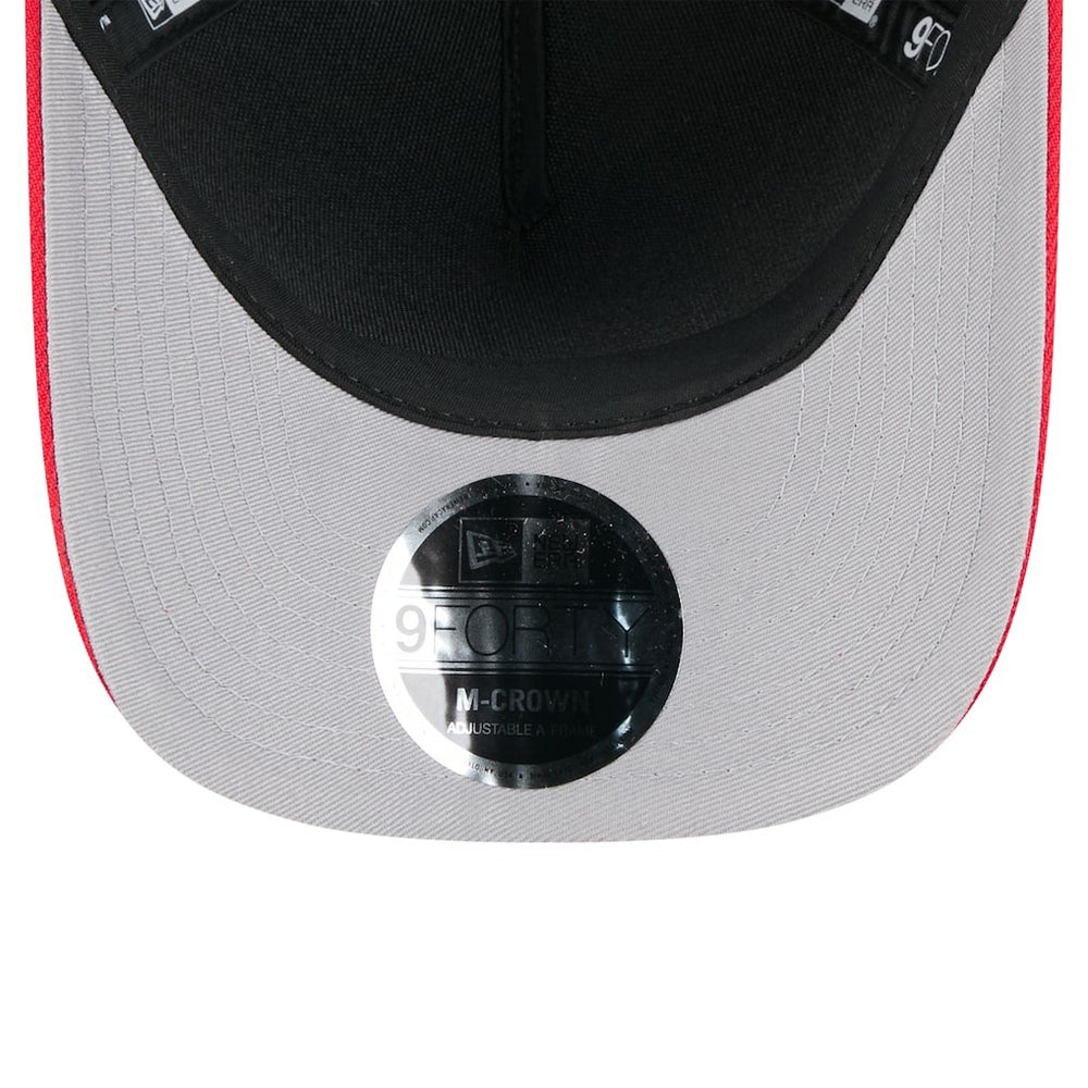 Kansas City Chiefs New Era 2025 NFL Draft 9FORTY A-Frame M-Crown Adjustable Hat Black/Red | NFL