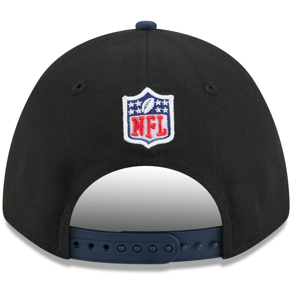 Tennessee Titans New Era 2025 NFL Draft 9FORTY A-Frame M-Crown Adjustable Hat Black/Navy | NFL