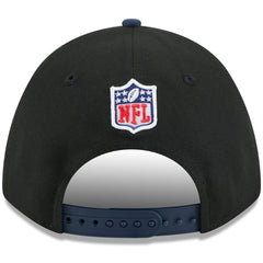 Tennessee Titans New Era 2025 NFL Draft 9FORTY A-Frame M-Crown Adjustable Hat Black/Navy | NFL