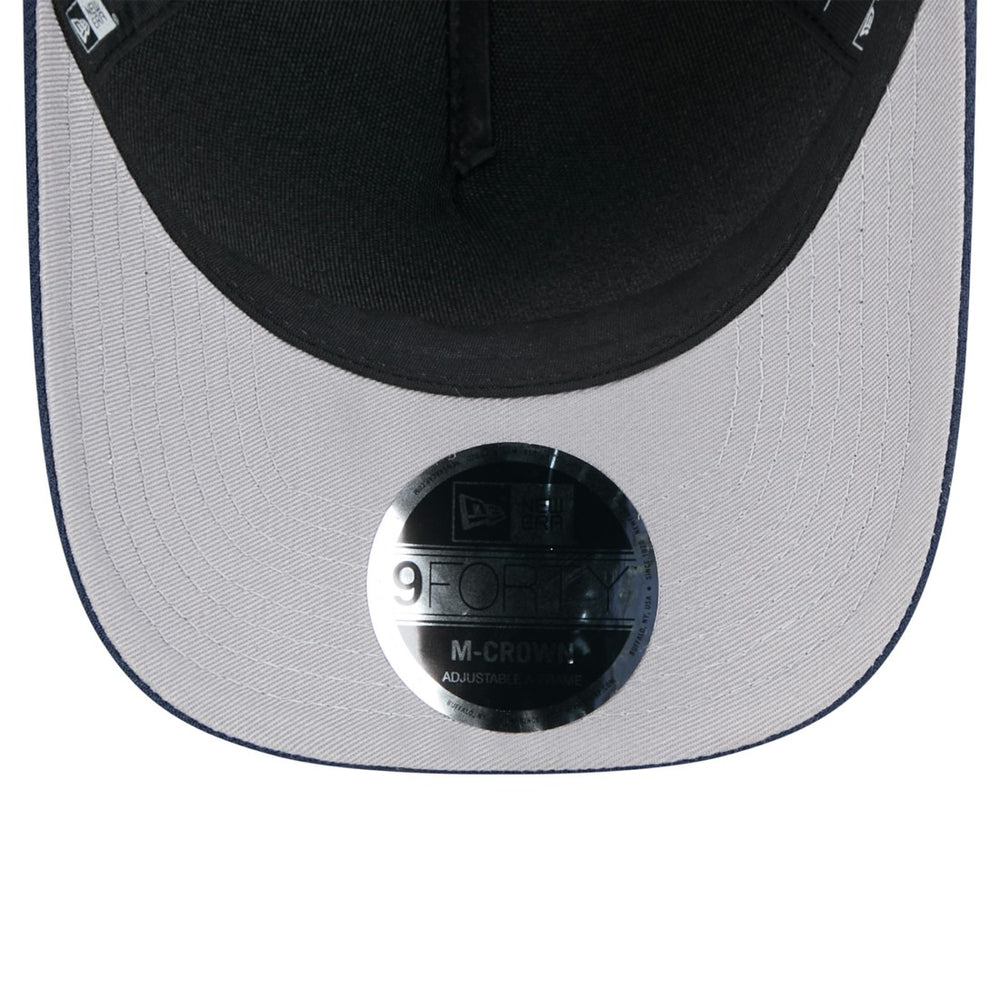 Tennessee Titans New Era 2025 NFL Draft 9FORTY A-Frame M-Crown Adjustable Hat Black/Navy | NFL