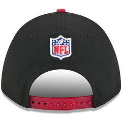 Arizona Cardinals New Era 2025 NFL Draft 9FORTY A-Frame M-Crown Adjustable Hat Black/Cardinal | NFL