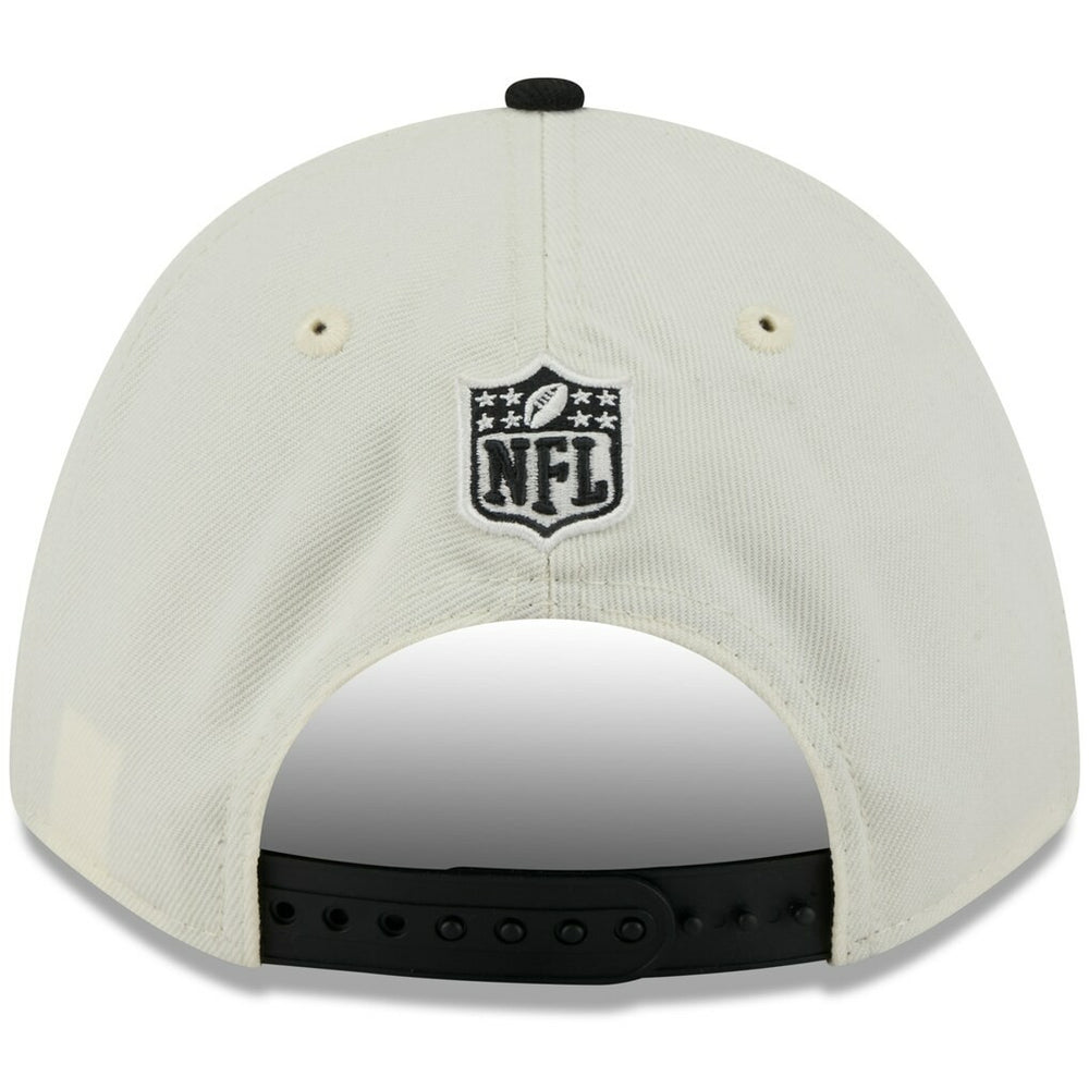 Cincinnati Bengals New Era 2025 NFL Draft 9FORTY A-Frame M-Crown Adjustable Hat Cream/Black | NFL