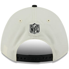 Cincinnati Bengals New Era 2025 NFL Draft 9FORTY A-Frame M-Crown Adjustable Hat Cream/Black | NFL